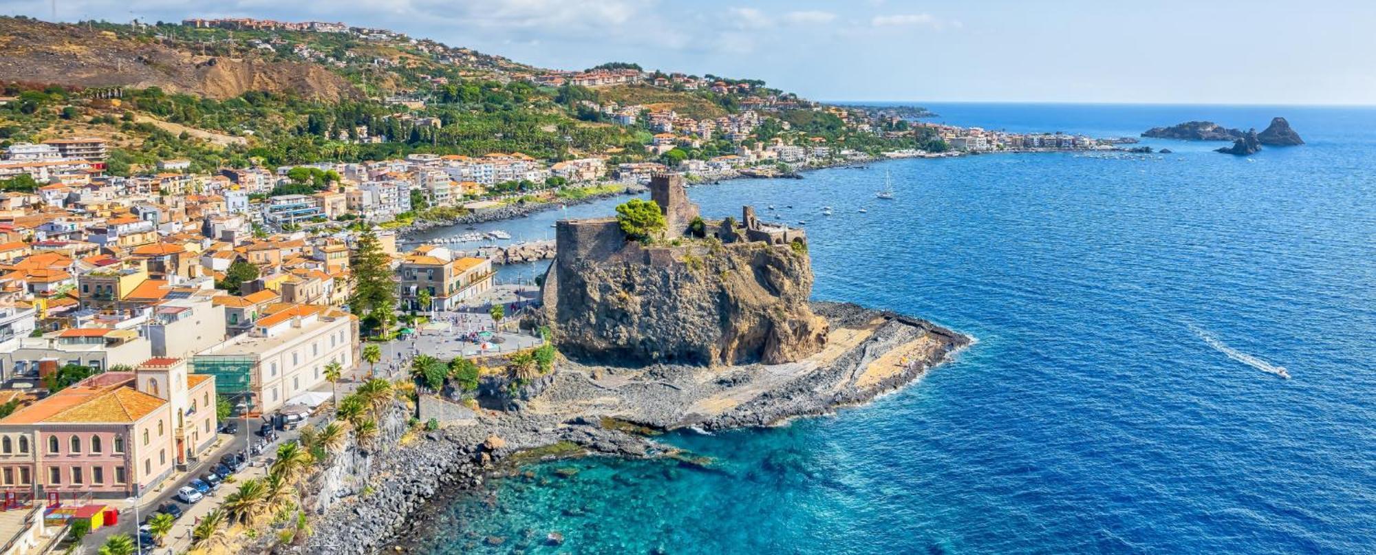 Griseo - Sicily Vista Apartment Калатабиано Екстериор снимка